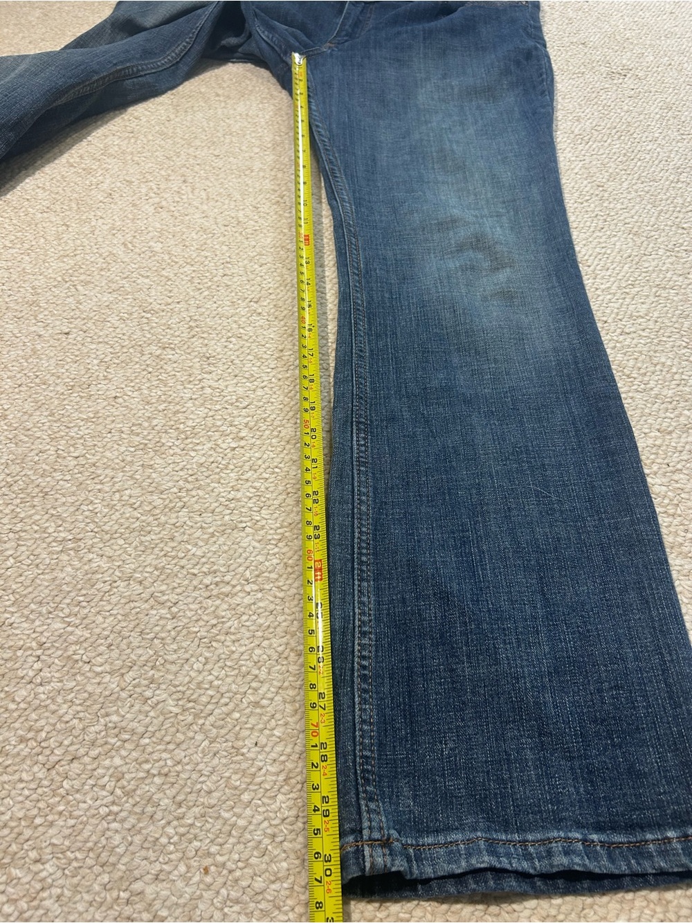 Wrangler Women’s Bootcut denim jeans 13x32 Tall Long Western Ranch - Picture 9 of 9